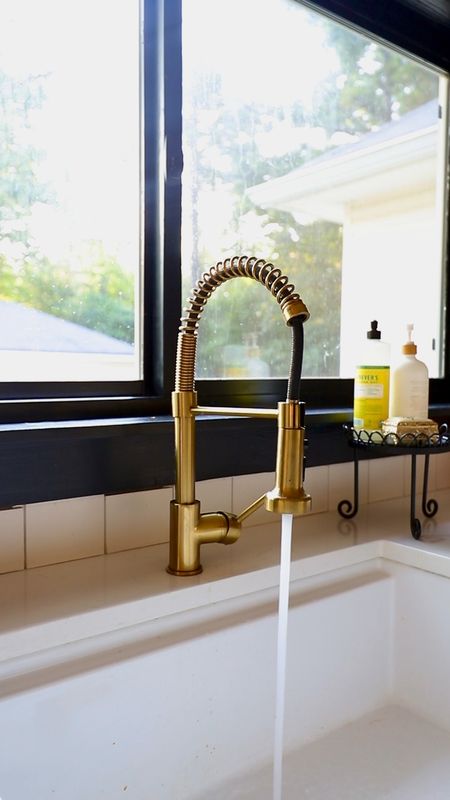 This brass kitchen faucet from Amazon looks and feels very luxurious but is actually super budget friendly! 

#LTKFind #LTKhome #LTKstyletip