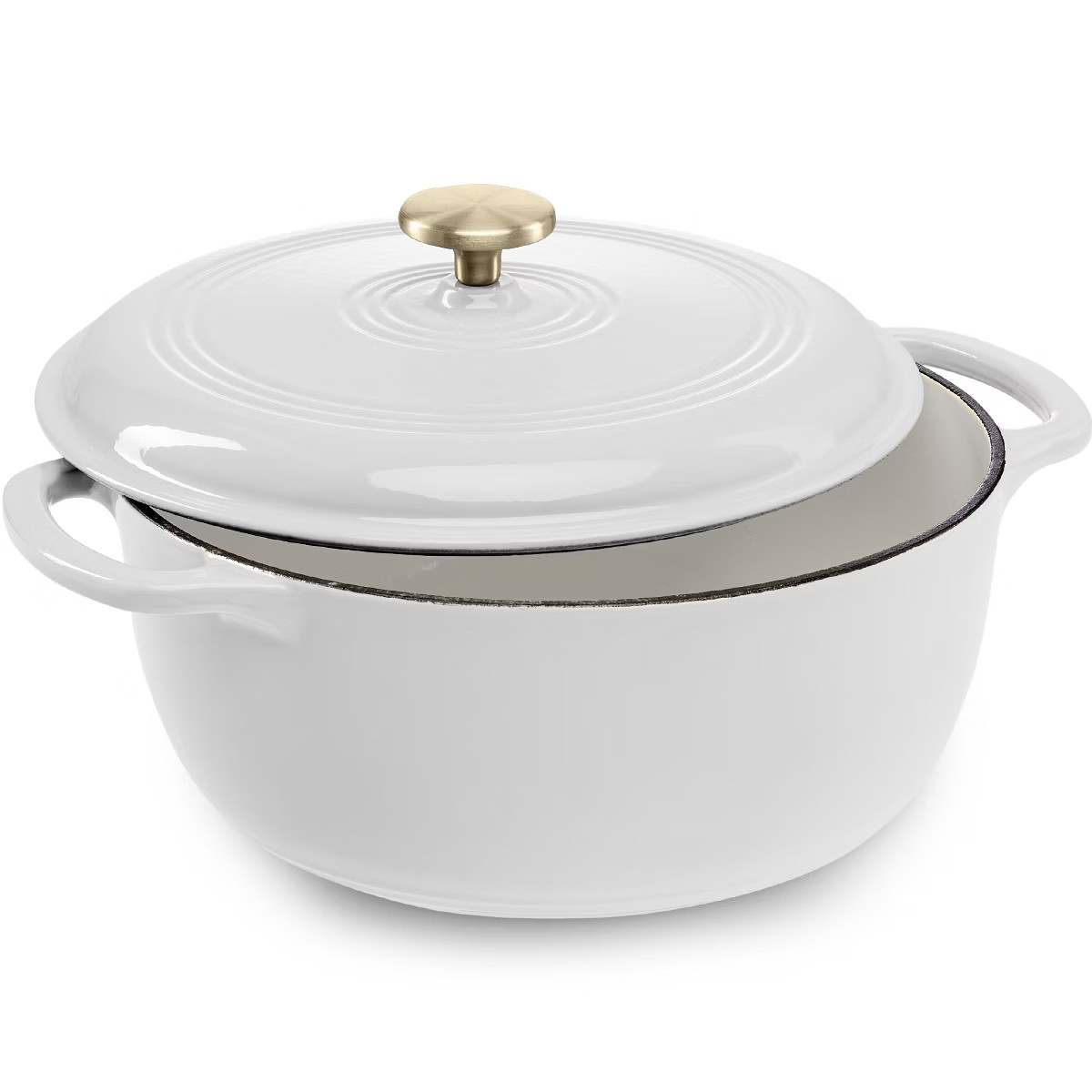 Best Choice Products 6 Quart Enamel Cast-Iron Dutch Oven, Heavy-Duty Cookware w/ Dual Handles, Li... | Target
