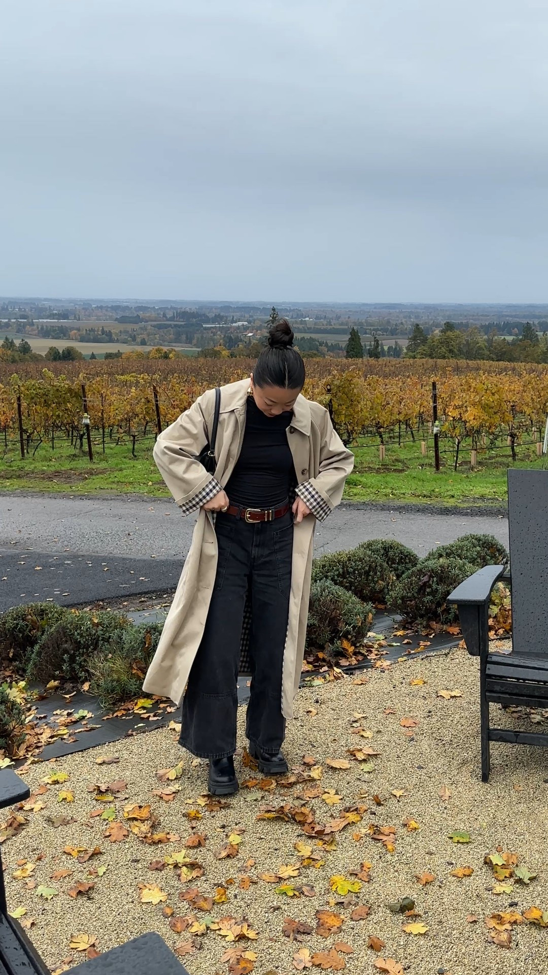 Wearing the Sezane Clyde Trench for the perfect fall outfit 🤎

#LTKStyleTip #LTKPetite #LTKSeasonal