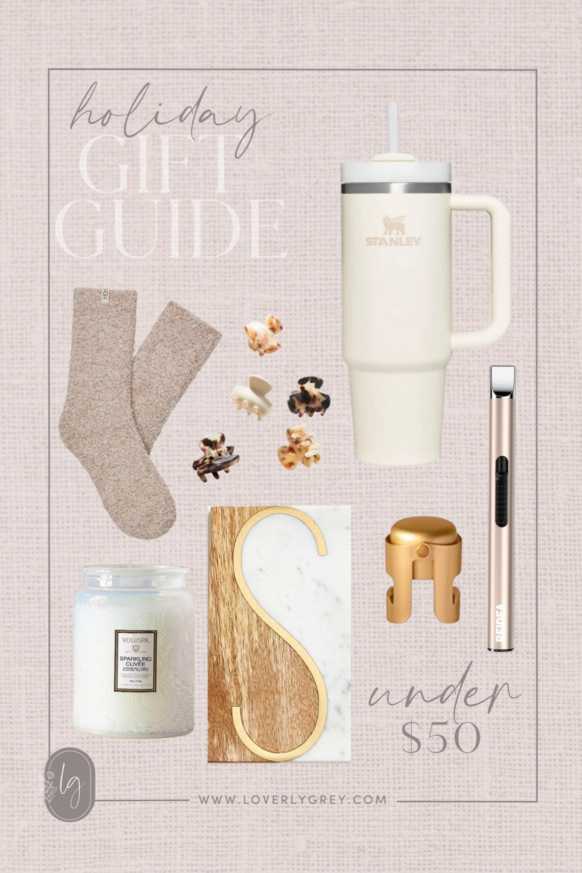 Gifts for her under $50 👏 ideas for a favorites theme or white elephant!

Loverly Grey, gift ideas 

#LTKstyletip #LTKGiftGuide #LTKfindsunder50