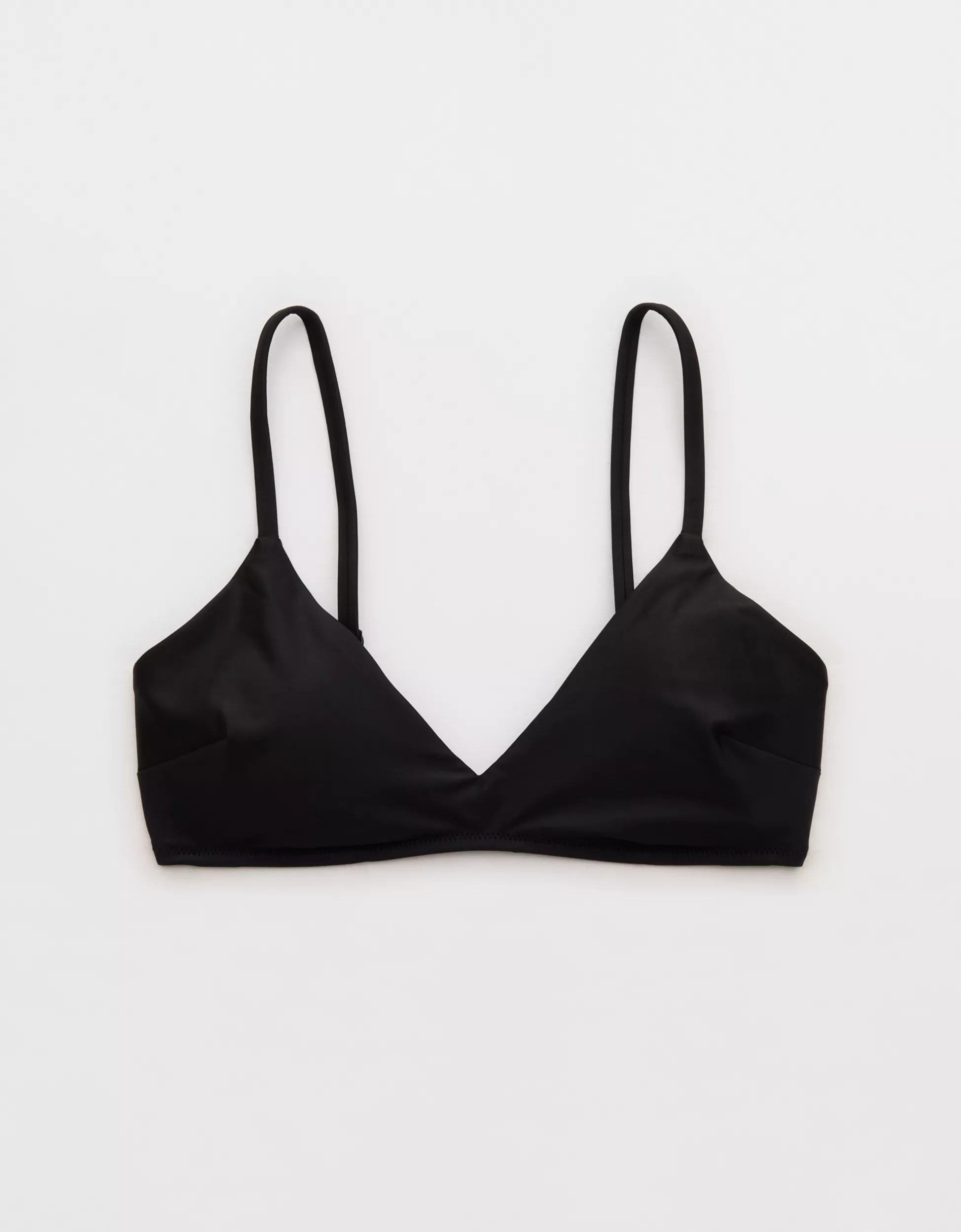 Aerie Skinny Strap Voop Bikini Top | Aerie