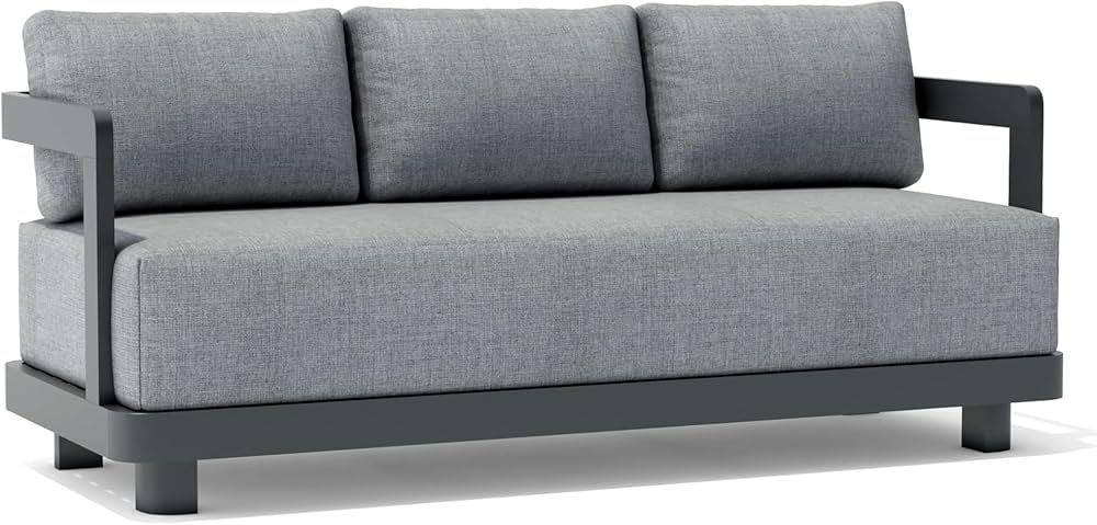 Anderson Teak Granada Deep Seating Aluminum Sofa (Cast Slate) | Amazon (US)