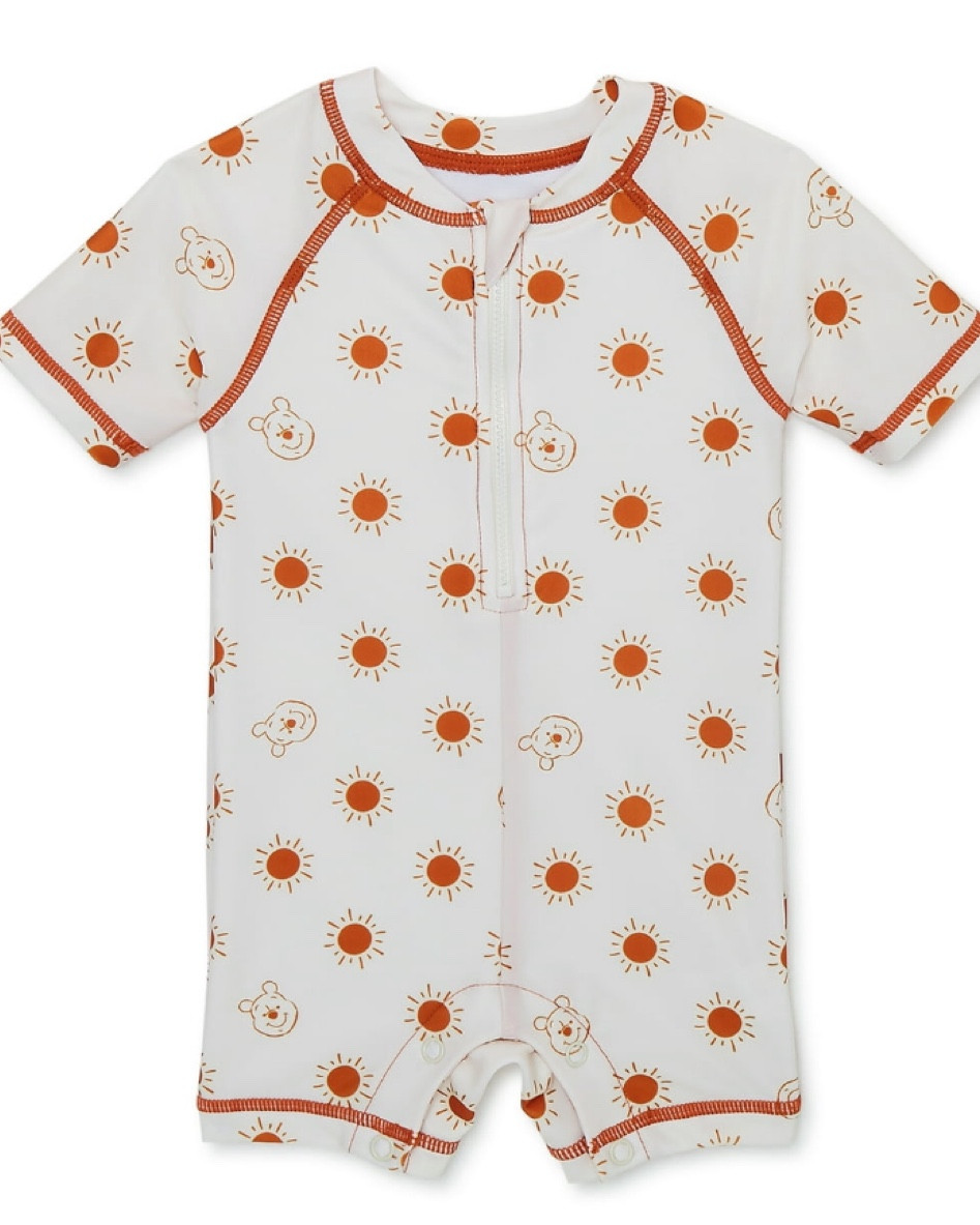 I cannot get over how precious this Winnie The Pooh baby rash guard is ☀️ #walmart #baby #summer 

#LTKswim #LTKbaby #LTKfamily