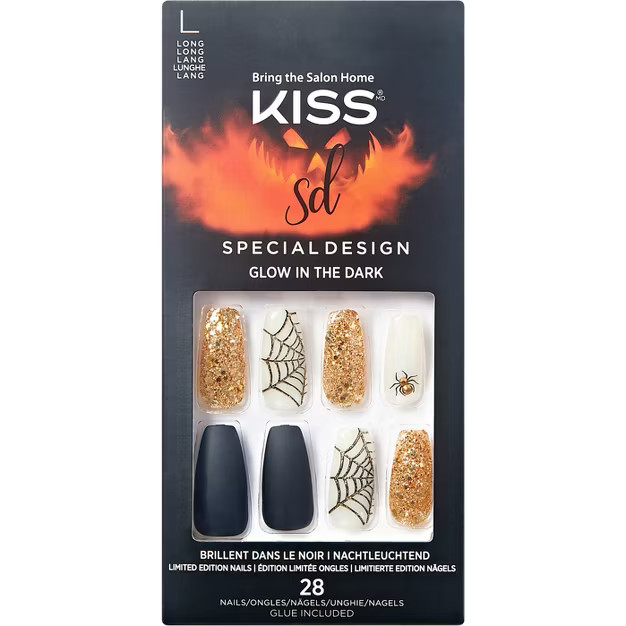 KISS Products Halloween Special Design Fake Nails - Freaky Friday - 34ct | Target