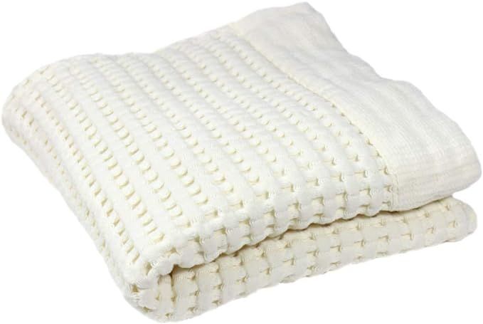 Premium Waffle Weave Hand Towel 100% Natural Cotton Lattice, Lint Free Extra Soft Feel, Highly Ab... | Amazon (US)