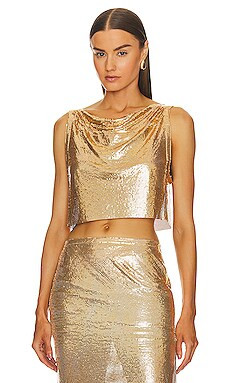 Lovers and Friends Sascha Top in Gold from Revolve.com | Revolve Clothing (Global)