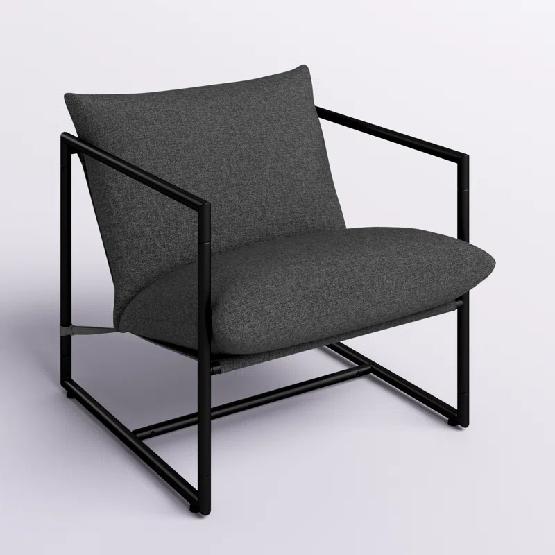 Reagle Modern Metal Framed Sling Accent Chair | Wayfair North America
