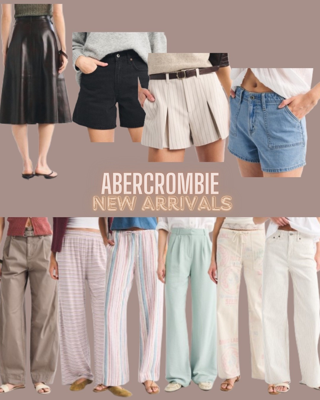 20-% off everything 

Abercrombie
Barrel pants
Linen pants
White denim
Denim
Shorts
Faux leather skirt


#LTKSaleAlert