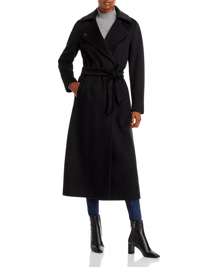 Virgin Wool Belted Coat | Bloomingdale's (US)