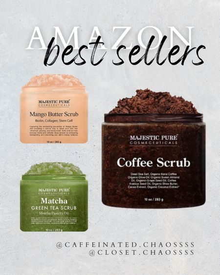 amazon best sellers coffee scrub

sugar scrub matcha green tea mango butter scrub



#LTKbeauty #LTKsalealert #LTKunder50