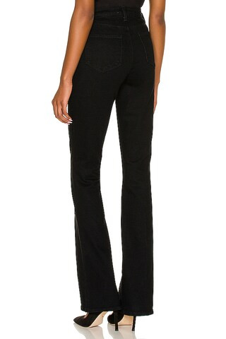 Selma High Rise Sleek Baby Boot in Noir | Revolve Clothing (Global)