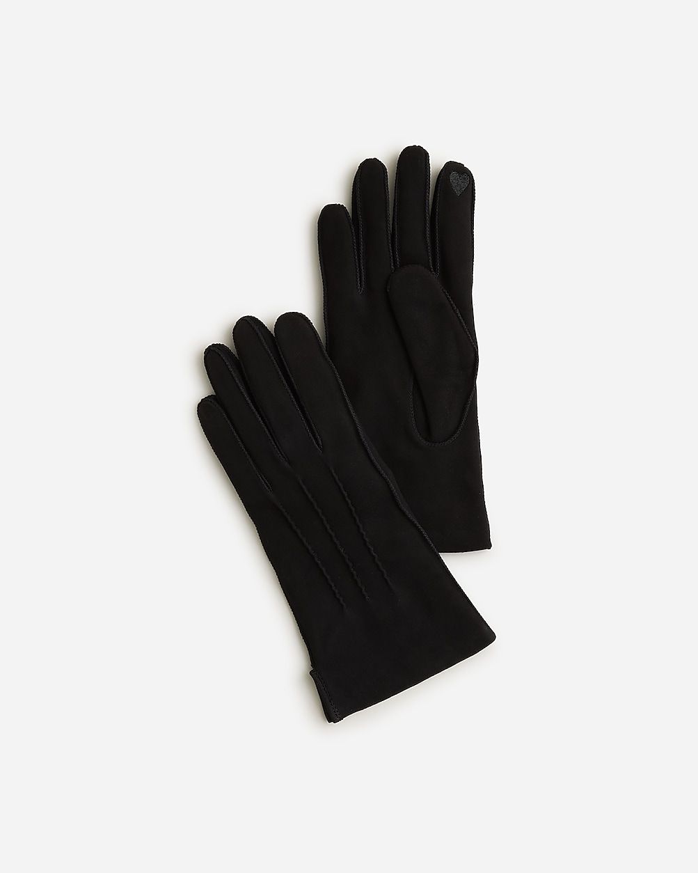 Italian suede tech-touch gloves | J.Crew US