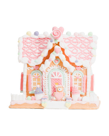 10in Led Valentines Gingerbread House | Valentine's Day | Marshalls | Marshalls