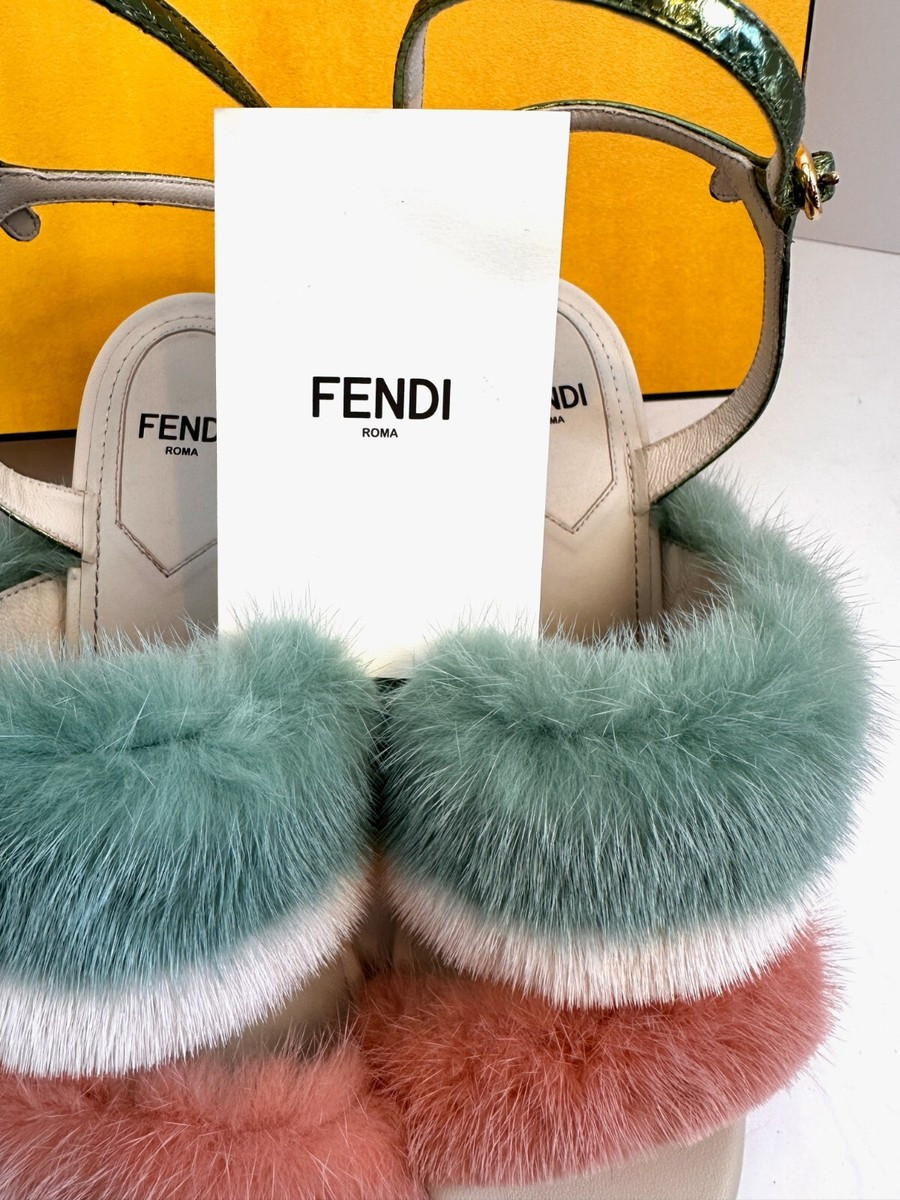 Fendi First Multicolored High-Heeled Sandals Sz 7.5 US / 38 EU | eBay | eBay US