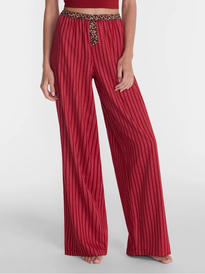 No Boundaries Print Boxer Sleep Pants, 31" Inseam, Women's XS-XXL | Walmart (US)