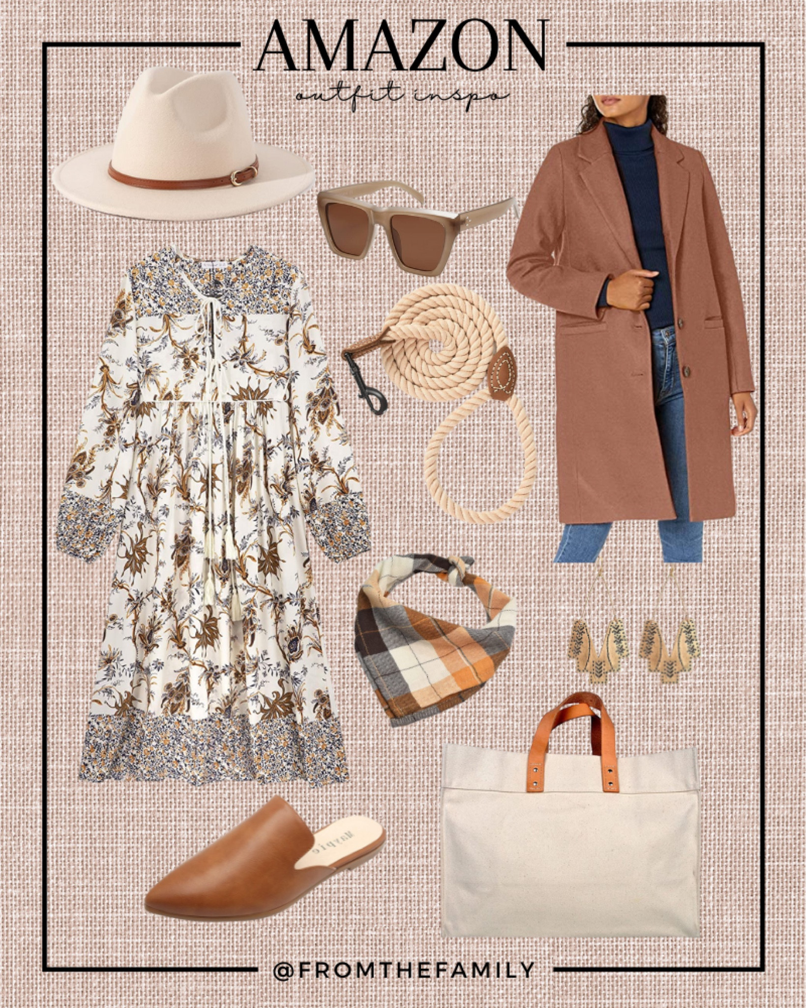 I've ordered so many of these pieces this season.  
Size up on the dress especially in the chest.
The shoes are a great affordable option and fit TTS.
This hat comes in so many colors and is amazing in person!
And I couldn't forget the pups with this look!





#LTKstyletip #LTKSeasonal #LTKunder100