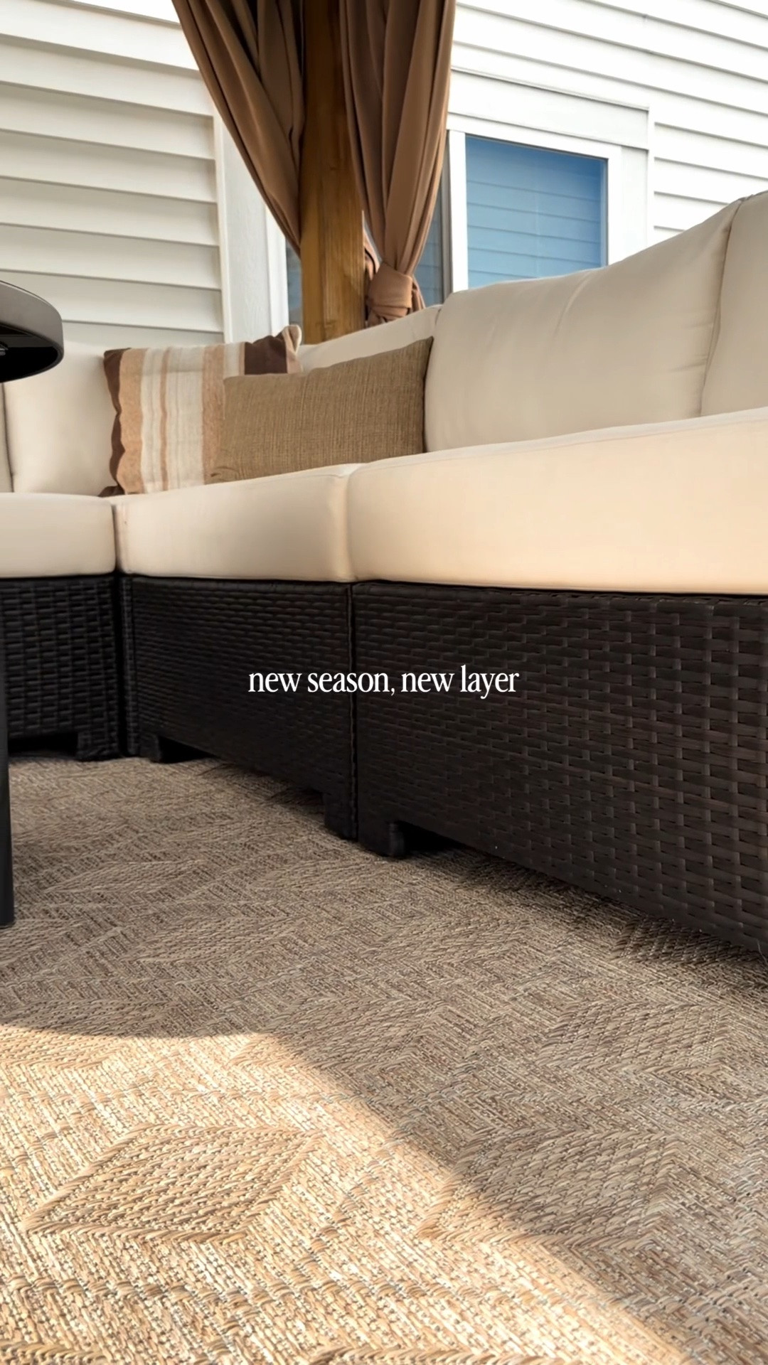 I replaced our last rug out here with this beaut from @loloirugs…

And it immediately elevated the space! The color, pattern, & texture is just SO GOOD! And it’s ON SALE for Memorial Day Weekend!!

@amberinteriors #amberlewisxloloi

Outdoor Rug | Patio Styling | Outdoor Decor | Porch Styling | Patio Furniture

#LTKHome #LTKSaleAlert #LTKSeasonal