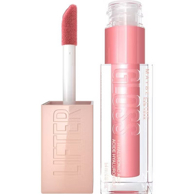 Maybelline Lifter Gloss Plumping Lip Gloss with Hyaluronic Acid - 4 Silk - 0.18 fl oz | Target