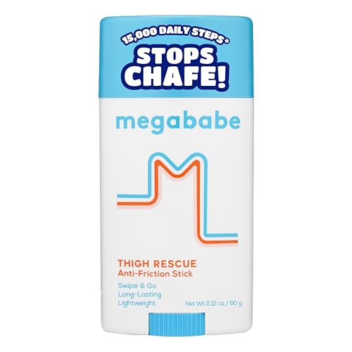 Megababe Thigh Rescue Anti-Chafe Stick | Prevents skin chafe & irritation | Thighs, arms, bra-lines & more | Summer and Hot Weather Essentials | 2.12oz (Pack of 2) | Amazon (US)