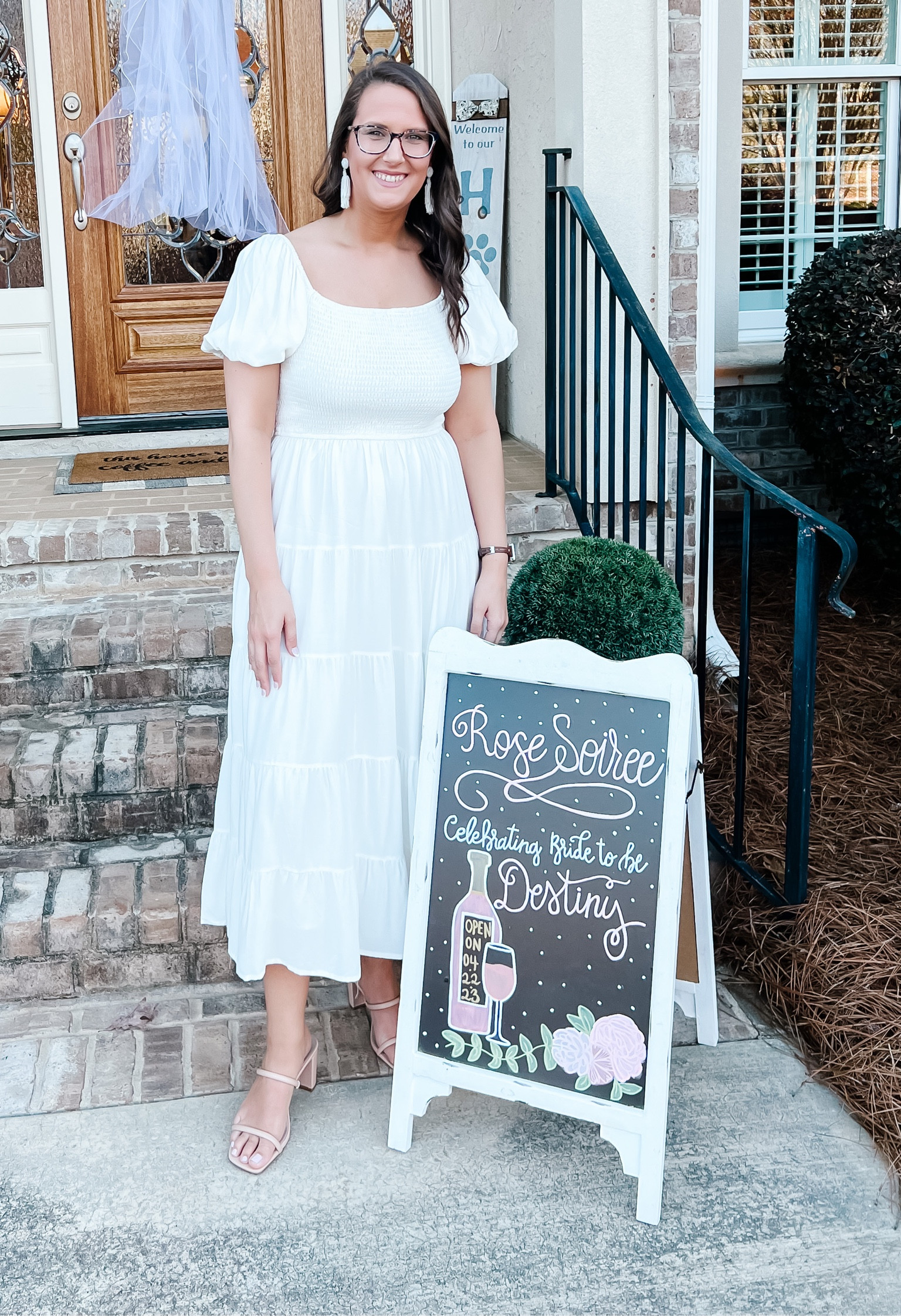 White Amazon bridal shower dress or Rehearsal dress. 

#LTKwedding #LTKunder50 #LTKstyletip