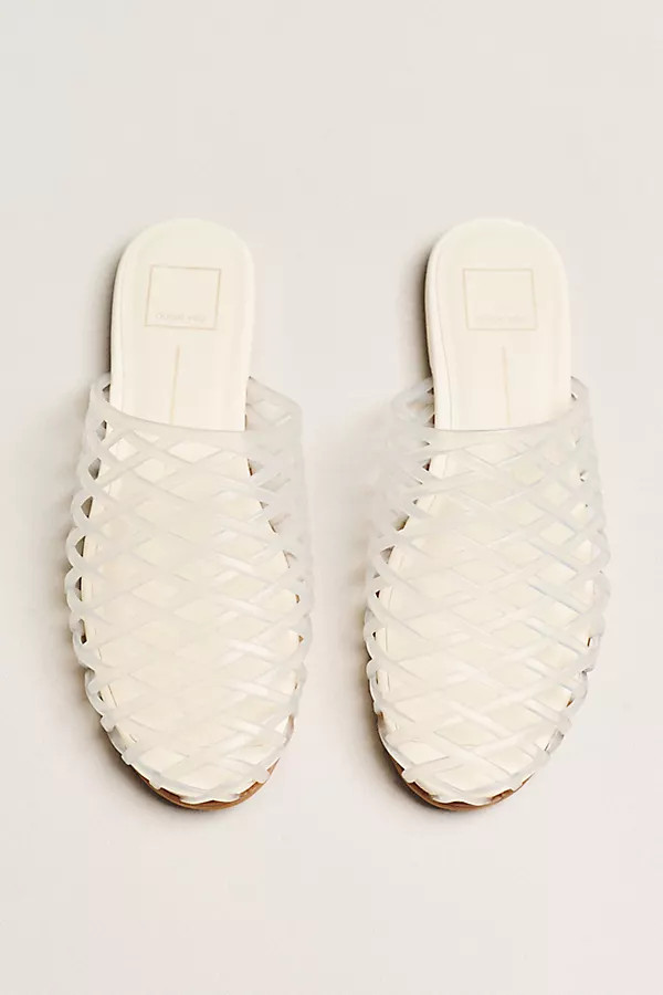 Dolce Vita Gina Woven Jelly Mules | Anthropologie (US)