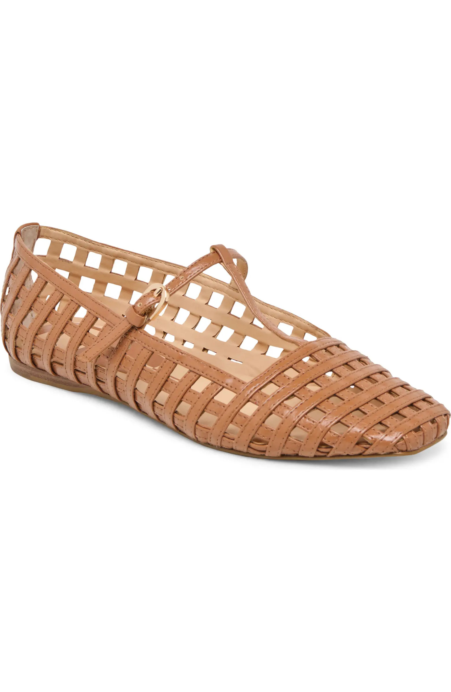 Rains T-Strap Flat (Women) | Nordstrom