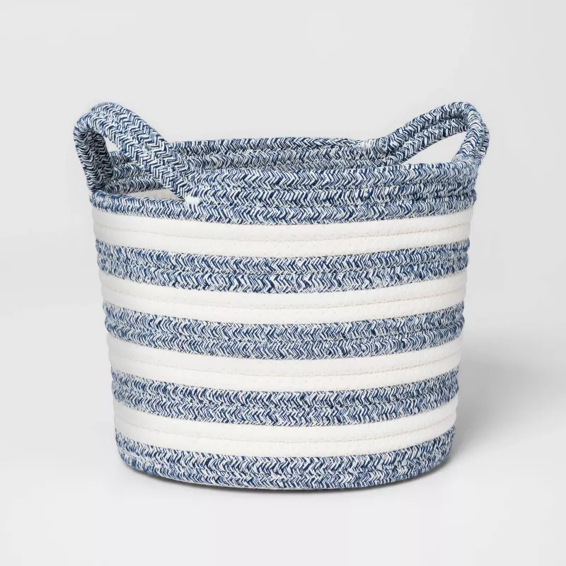 Coiled Rope Stripe Basket - Pillowfort™ | Target