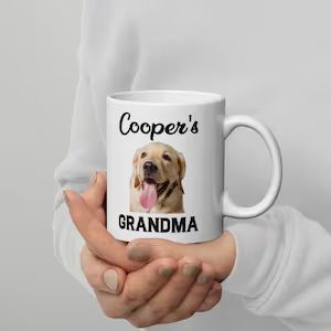 Dog Grandma Gift Grandma Dog Dog Grandma Mug Dog Mug Dog - Etsy | Etsy (US)