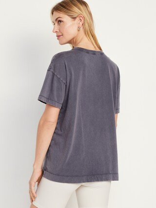 Oversized EveryWear Tunic T-Shirt | Old Navy (US)