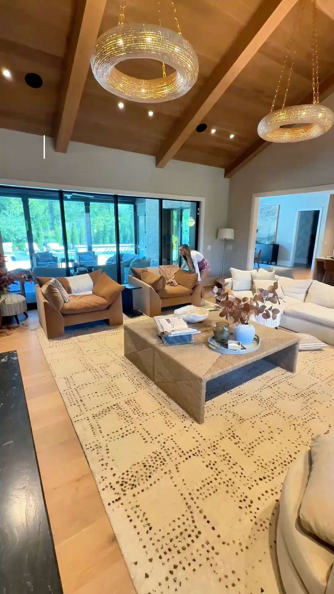 Loving this new rug that we got for the living room. 

#homedecor #rug 

 #LTKHome #LTKStyleTip