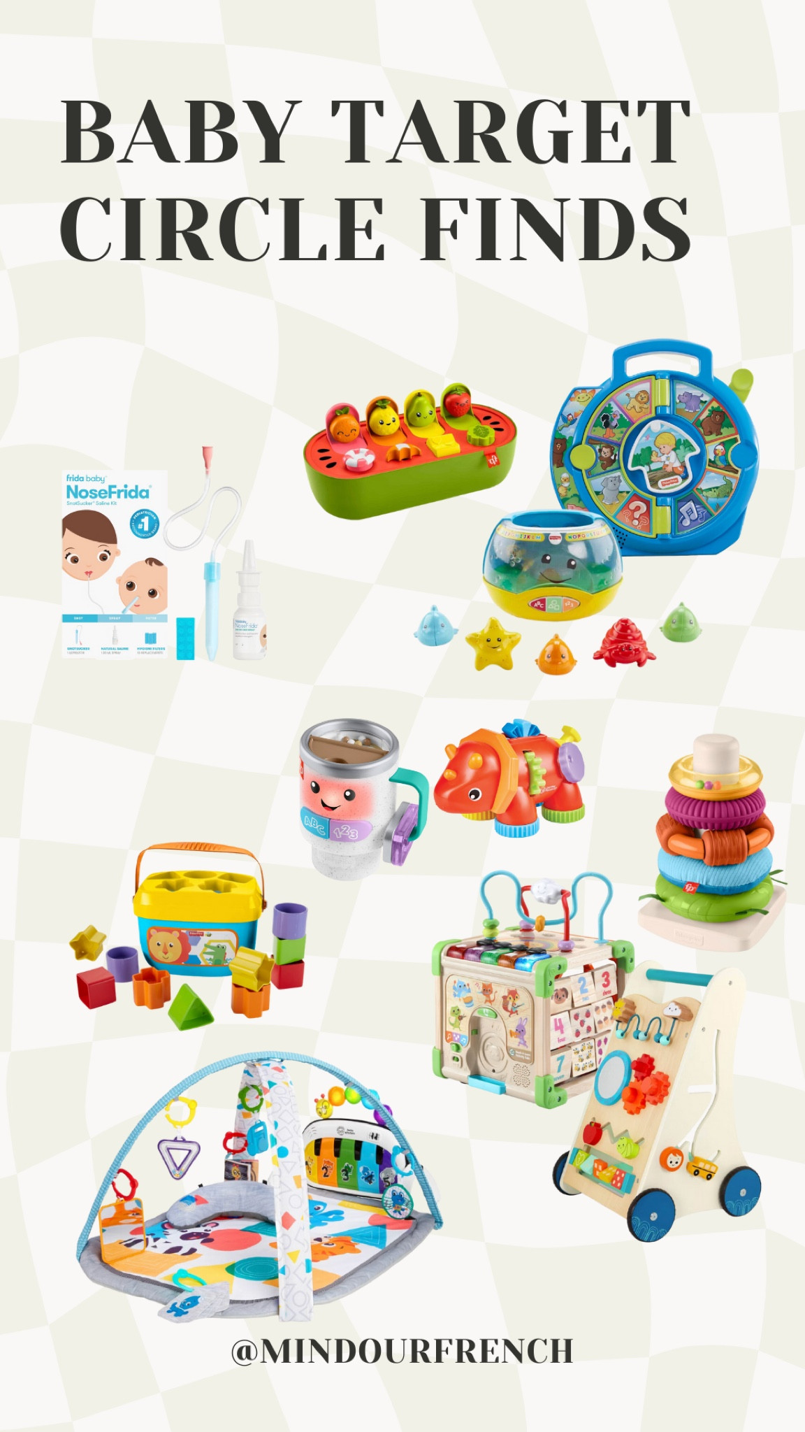 Some sweet baby toys on major deal this week for target circle! we especially love the nose Frida in our house! 🎯

#LTKSaleAlert #LTKBaby #LTKFindsUnder50