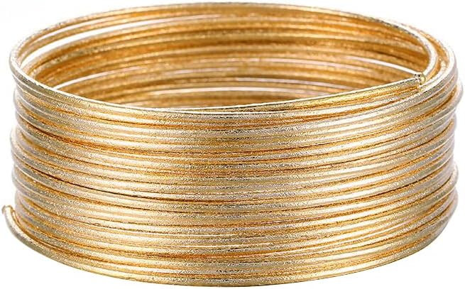 Ensoul Spiral Metal Bracelets & Bangles for Women | Amazon (US)