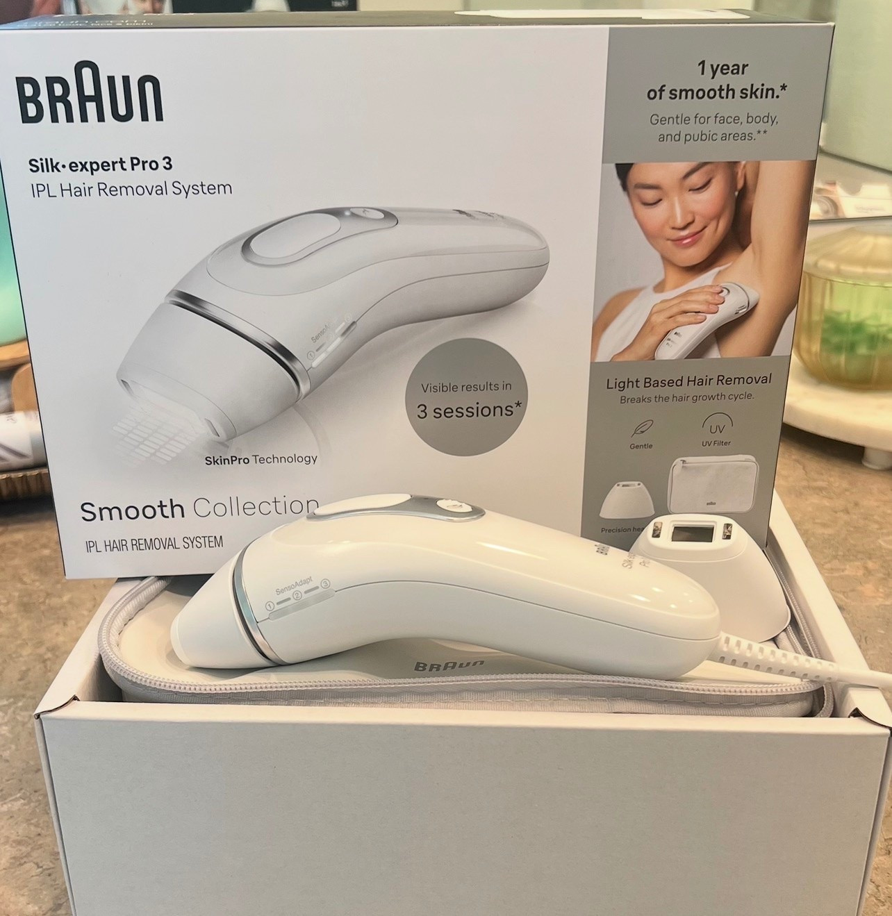 Depiladora laser!!!
#braun #hairremovalsystem