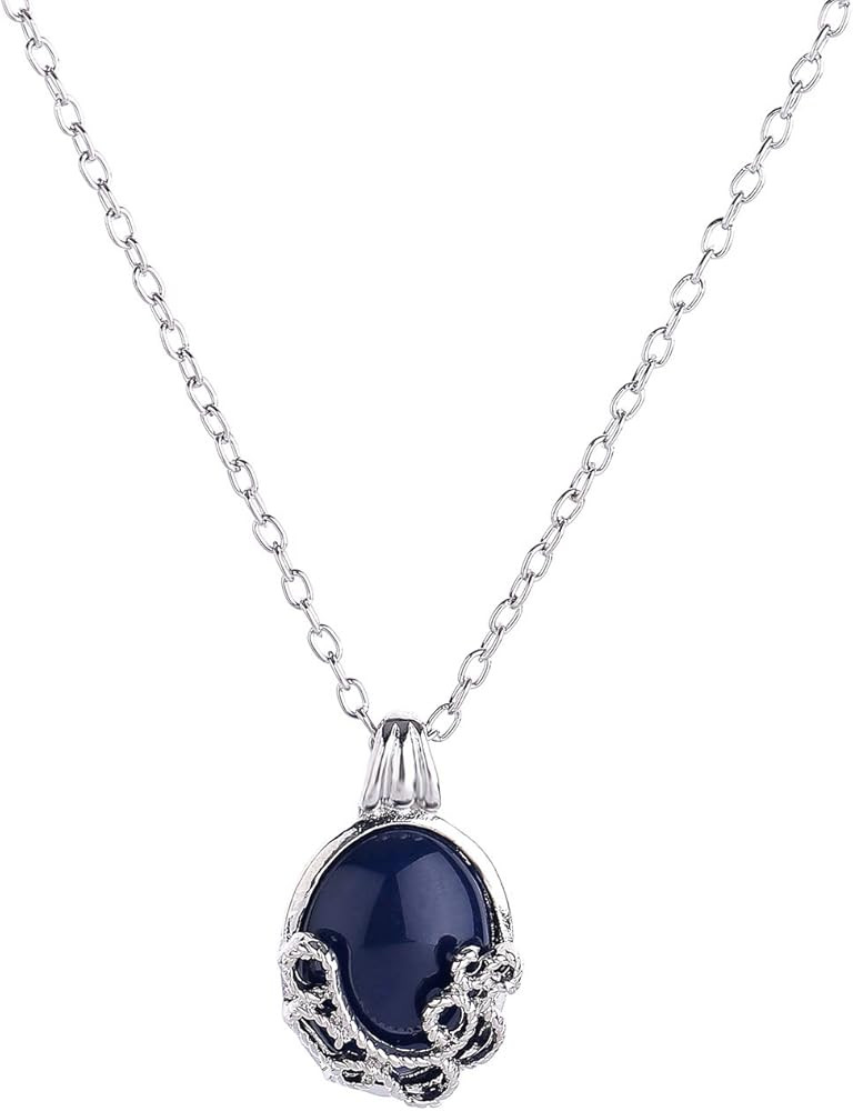 lureme® Daywalking Katherine Necklace Pendant Charm Necklace-Royal Blue (01003590) | Amazon (US)