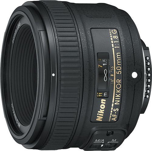 Nikon AF-S NIKKOR 50mm f/1.8G Standard Lens Black 2199 - Best Buy | Best Buy U.S.