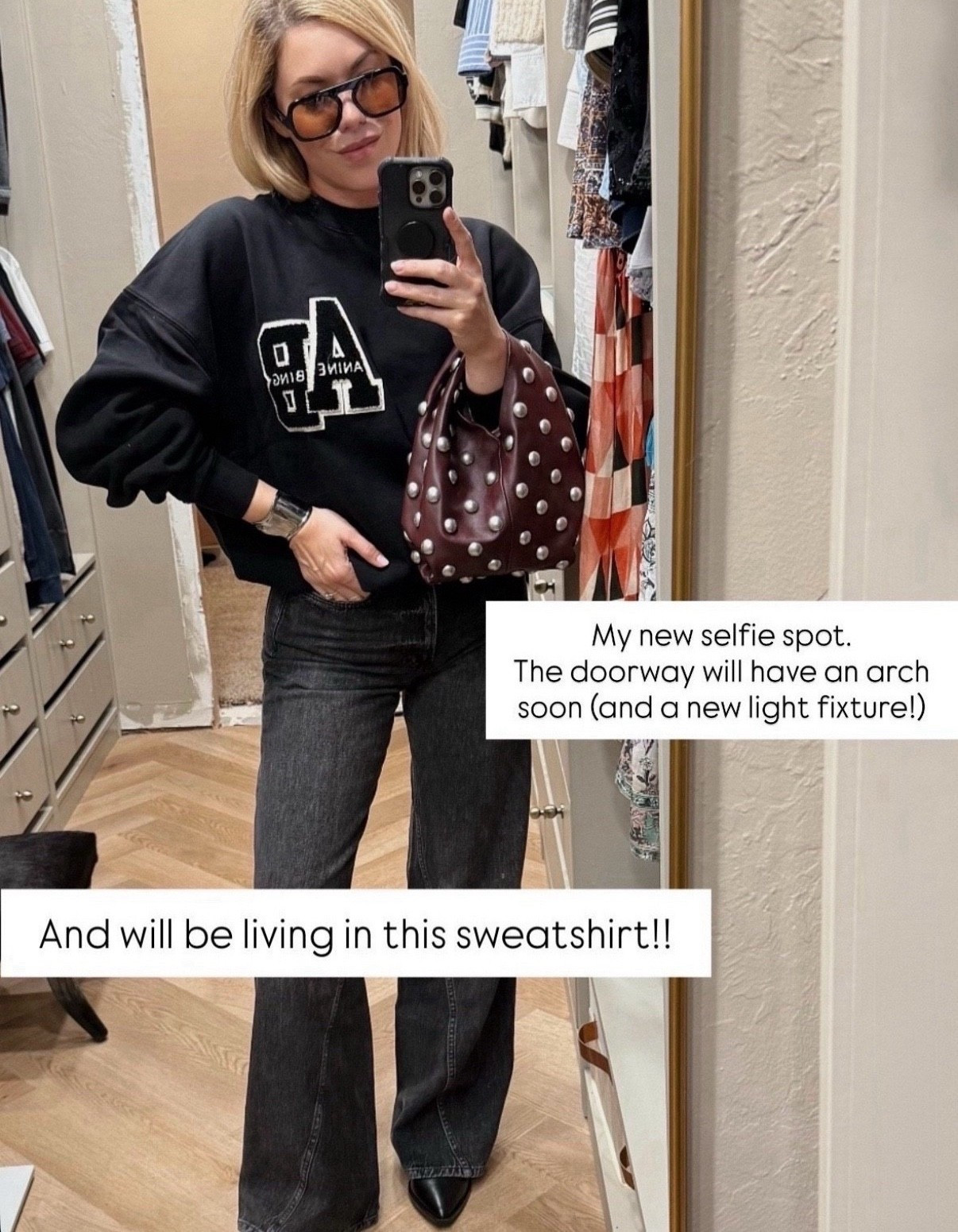 Anine Bing sweatshirt 


#LTKHoliday #LTKdayinmylife