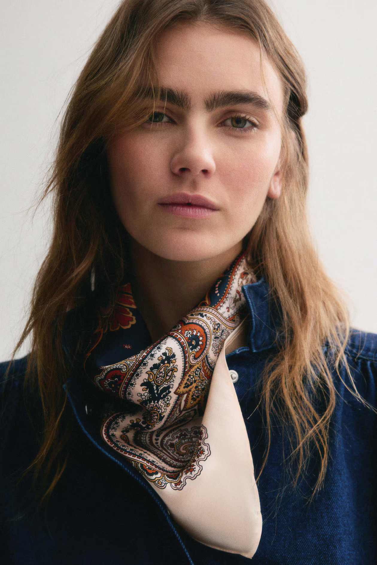 Printed Silk Scarf | H&M (US + CA)