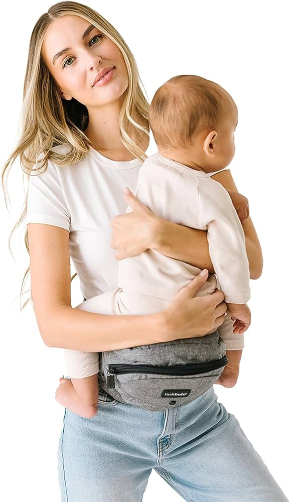 Tushbaby - Safety-Certified Hip Seat Baby Carrier - Mom’s Choice Award Winner, Seen on Shark Ta... | Amazon (US)