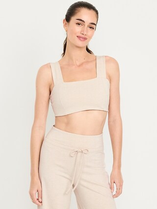 Light Support CloudComfy Bandeau Sports Bra | Old Navy (US)