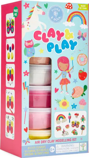 Rainbow Fairy Clay & Play AIr Dry Clay Modeling Kit | Nordstrom