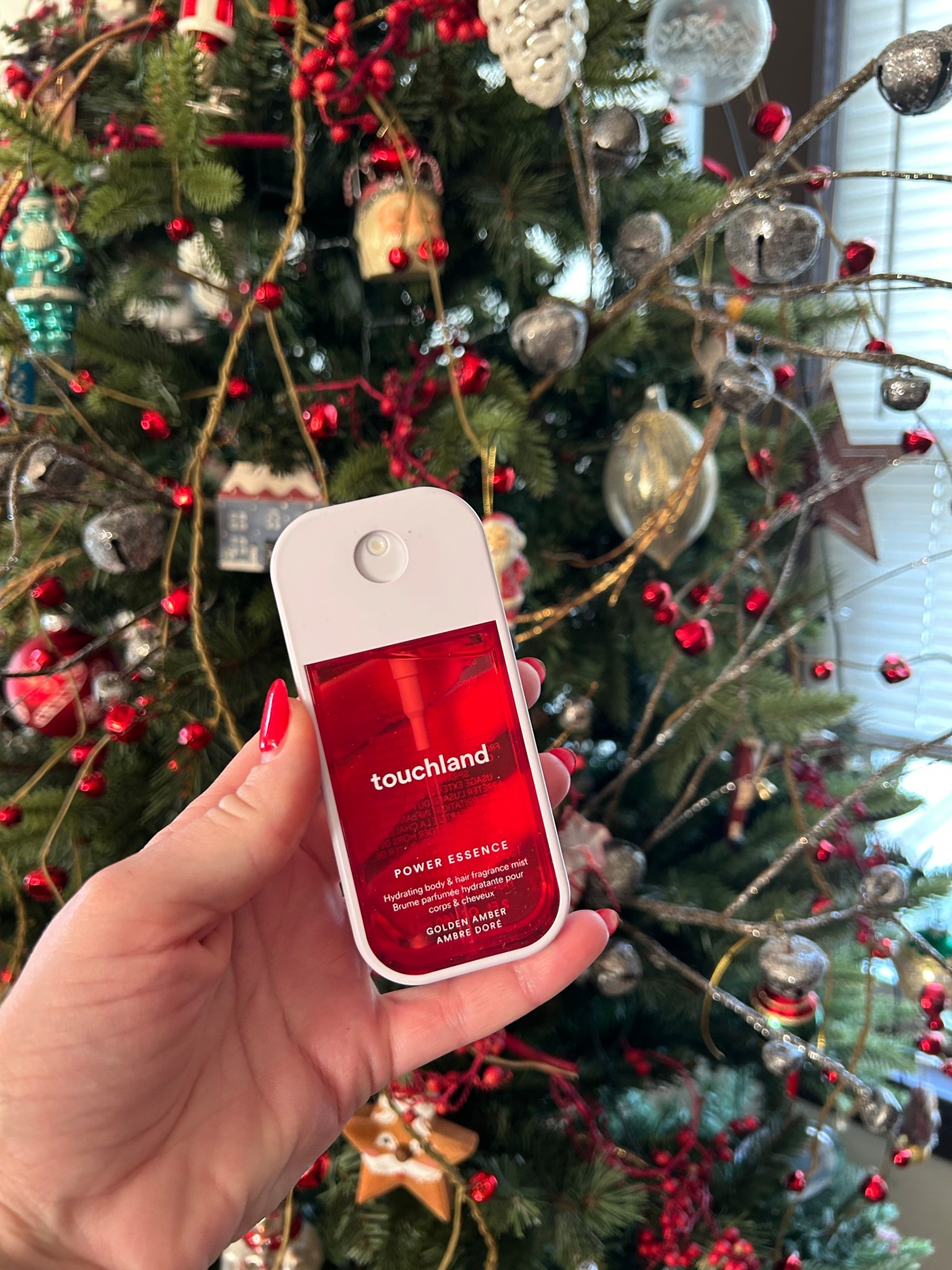 I got this hair and body mist in my stocking. ❤️ It’s a clean skincare infused fragrance with hyaluronic acid and niacinamide, to leave your skin and hair hydrated, refreshed, and smooth and it smells SO good. 🤩I’m keeping it in my purse to freshen up during the day and smell good. Comes in lots of fragrances and would make a great gift for any occasion! 

#LTKHoliday #LTKBeauty #LTKGiftGuide