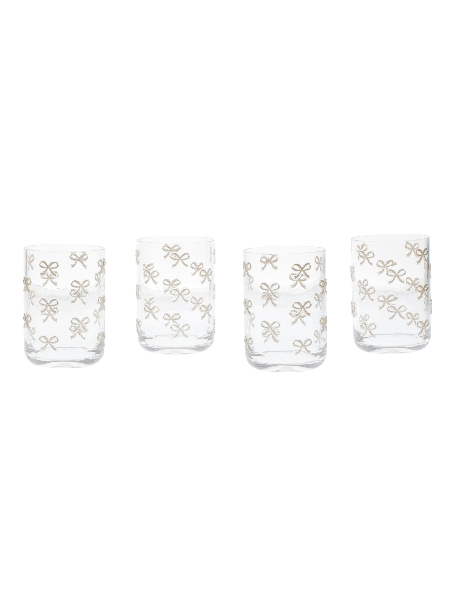 4pk Acrylic Bows Drinkware | Kitchen & Dining Room | Marshalls | Marshalls