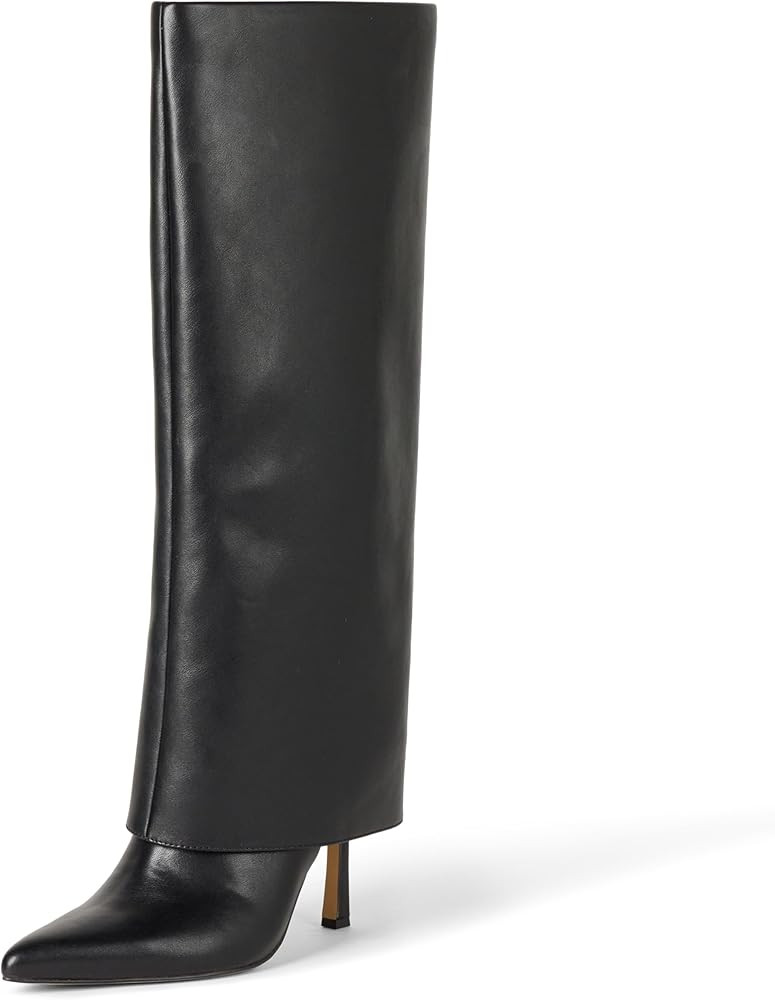 The Drop Women's Jolene Fold Over Tall Boot Classic | Amazon (US)