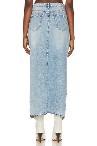 BLANKNYC Mid Rise Denim Maxi Skirt in In My Mind from Revolve.com | Revolve Clothing (Global)