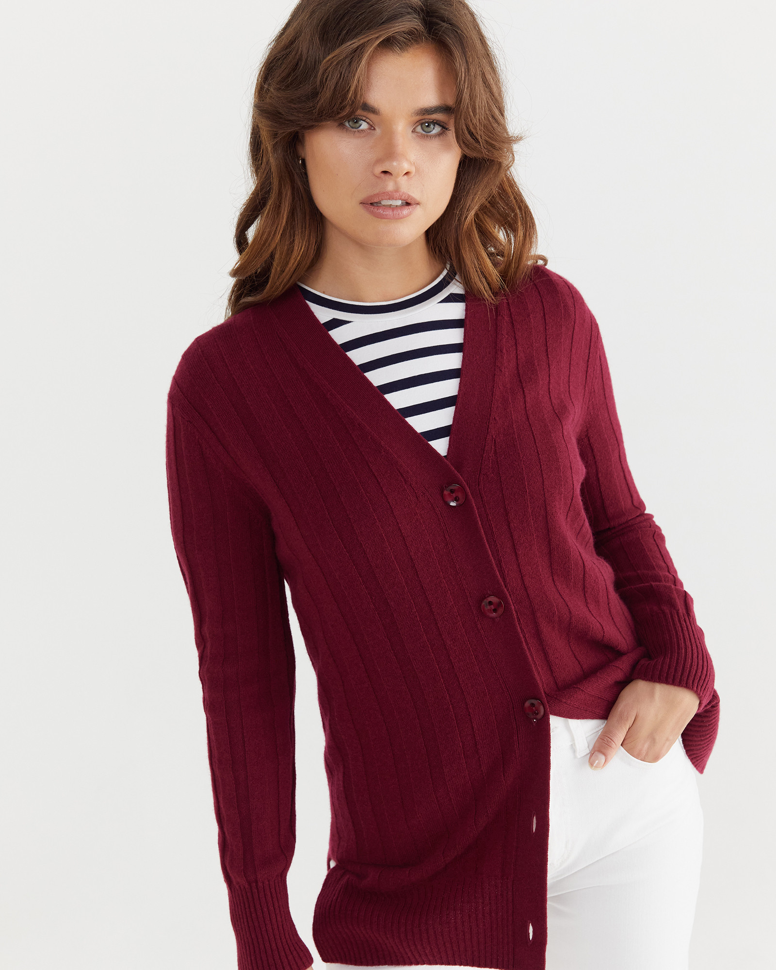 Sunshine Wide Rib Cardigan | Sportscraft (Australia)