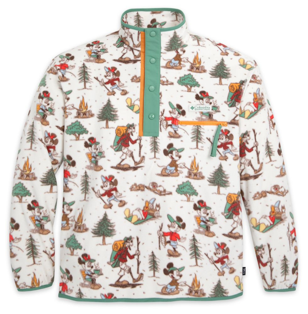 Mickey Mouse and Friends Fleece Pullover for Men by Columbia | Disney Store