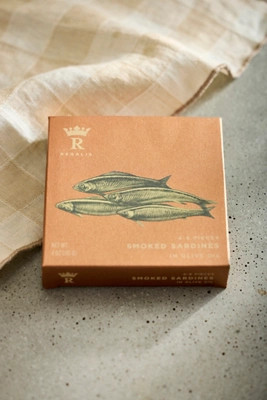 Tinned Smoked Sardines in Olive Oil | Anthropologie (US)