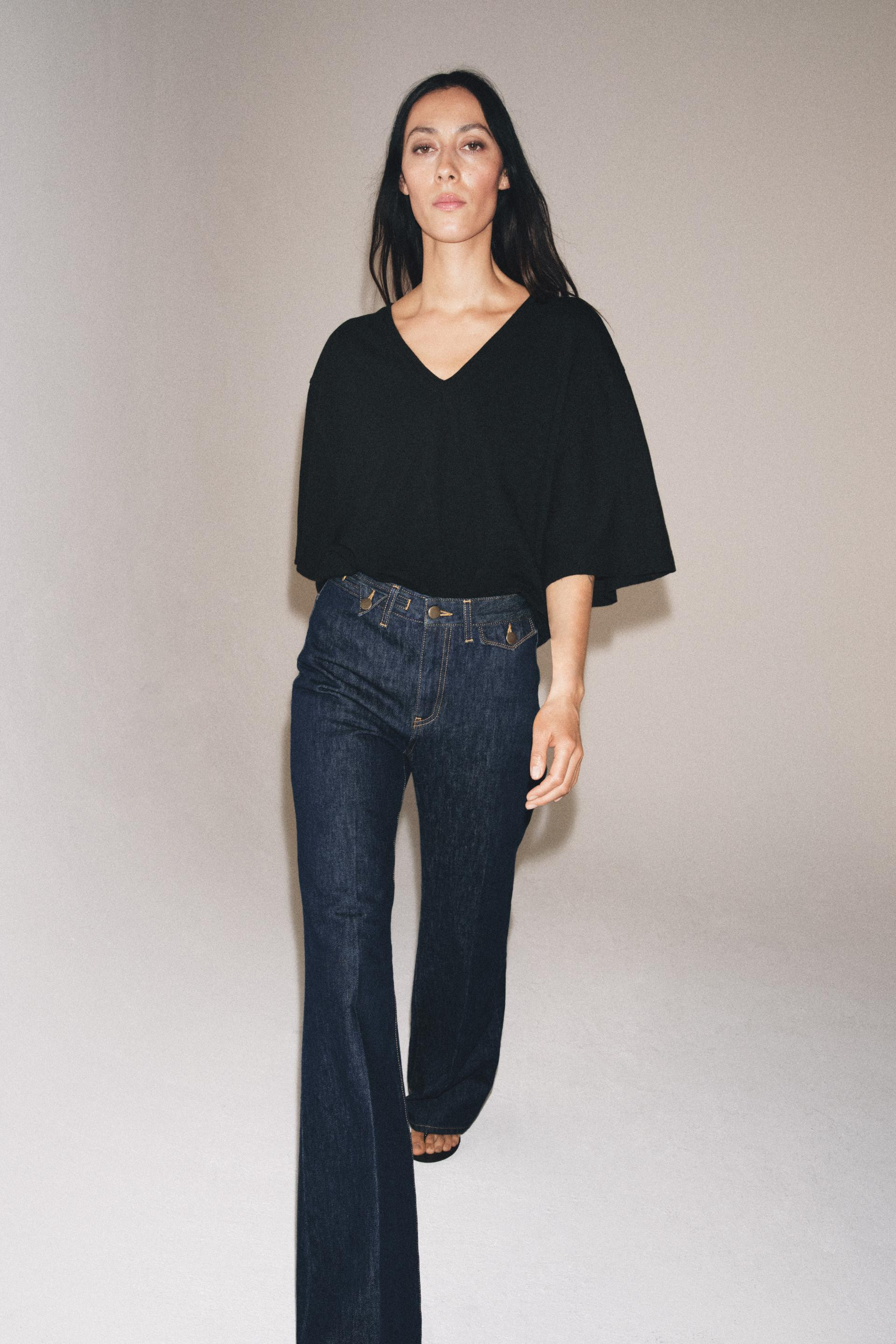 V-NECK T-SHIRT | Zara US