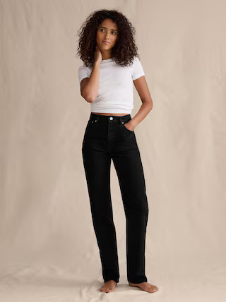 HIGH-RISE 90S STRAIGHT JEAN | Banana Republic (US)