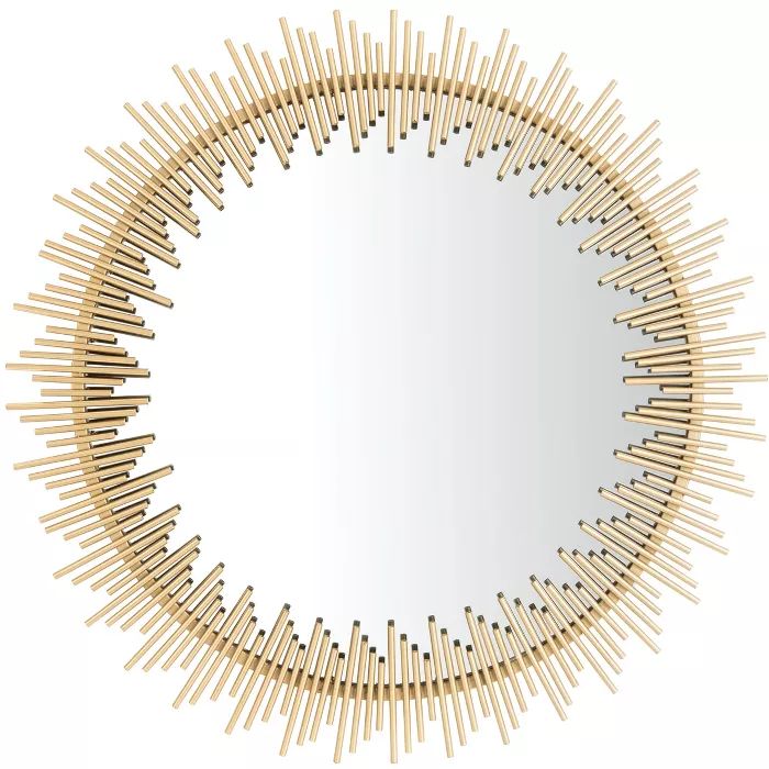Audrina Sunburst Mirror - Gold - Safavieh | Target